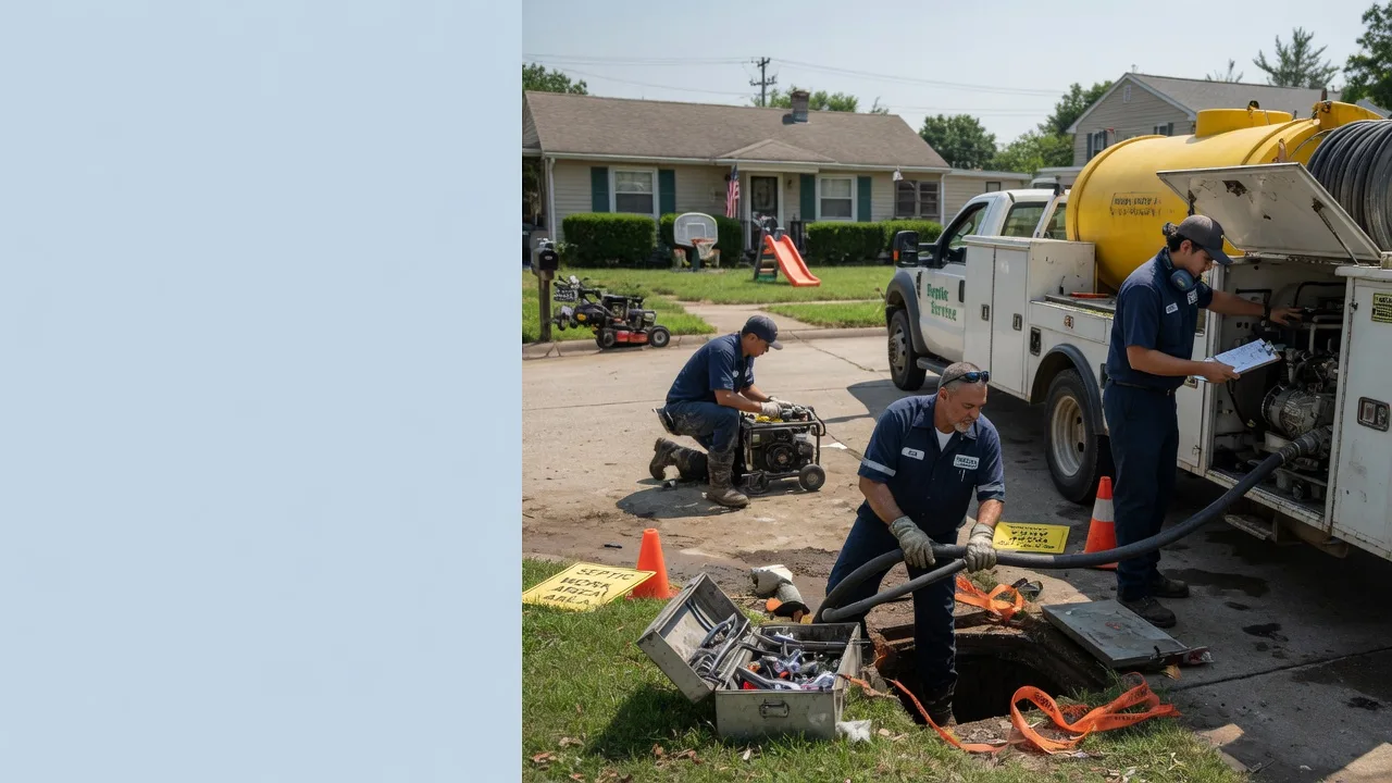 Septic Tank Pumping in Brookside, NJ near me